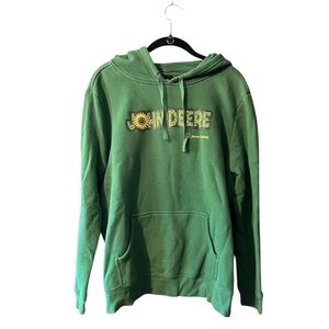 5/$25 John Deere Women’s Green Floral Hoodie